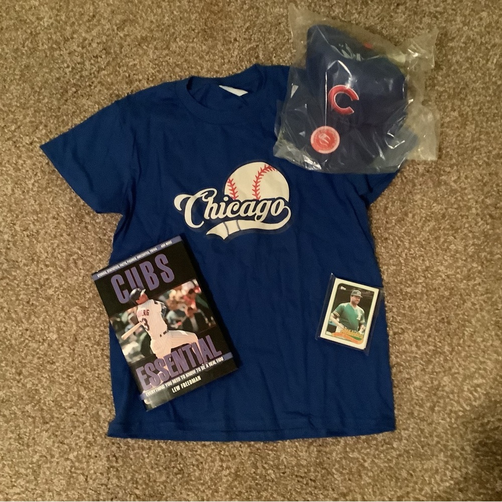 Boys Chicago Cubs Baseball gift set